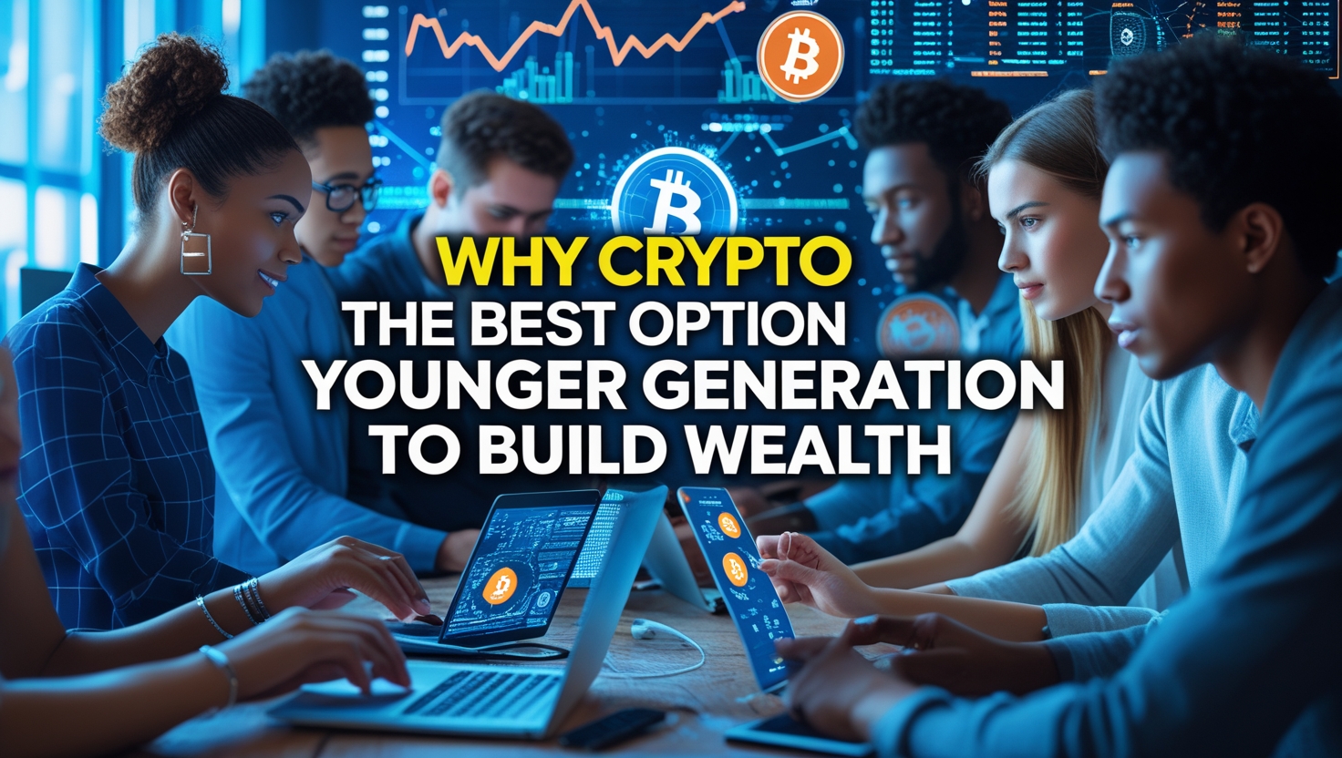 Crypto is the Best Option to Build Wealth for Younger Generation